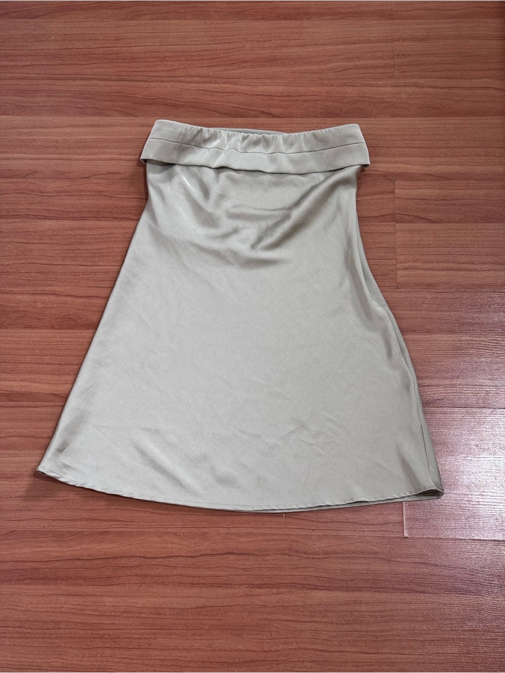 Title: Princess Polly Phillipa Sage Satin Mini Dress Size 6